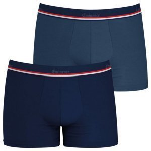 EMINENCE Lot de 2 Boxers Homme Coton FAIT EN FRANCE Marine Anthracite