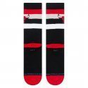 Chaussettes Homme BULLS ST CREW Noir et Rouge