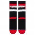 STANCE Chaussettes Homme Coton BULLS ST CREW Noir Rouge NBA