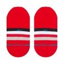 Invisibles Homme BULLS ST NO SHOW Rouge et Noir