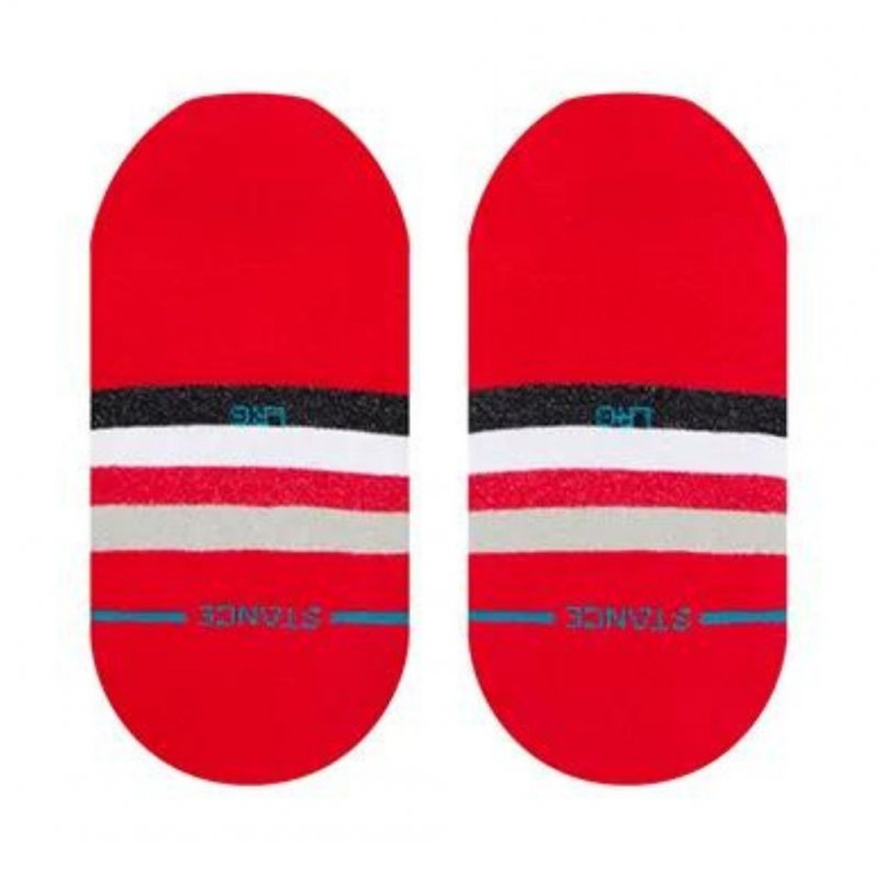 Invisibles Homme BULLS ST NO SHOW Rouge et Noir