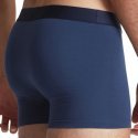 AUBADEMEN Lot de 2 Boxers Homme Coton Modal DUO INKL Marine Bleu