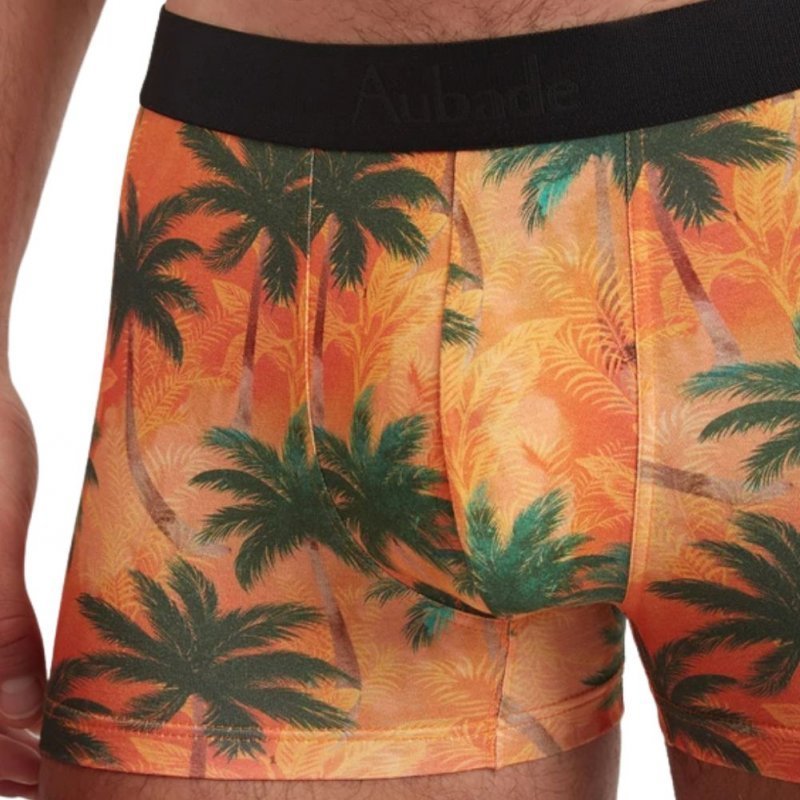 Boxer Homme PAMI Orange et Vert