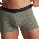 AUBADEMEN Lot de 2 Boxers Homme Coton Modal DUO MEKA Vert Noir