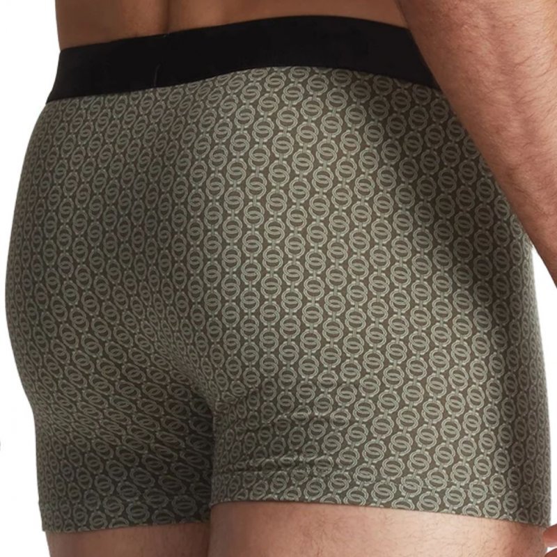 LOT DE 2 Boxer Sous-vêtements Homme DUO Vert et Noir