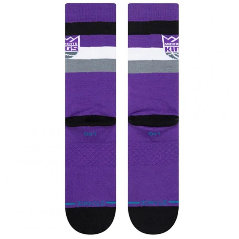 Chaussettes Homme KINGS ST CREW Violet et Noir