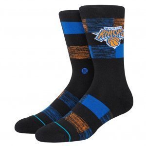 STANCE Chaussettes Homme Coton KNICKS CRYPTIC Noir Bleu NBA