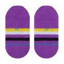 Invisibles Homme LAKERS ST NO SHOW Violet et Jaune