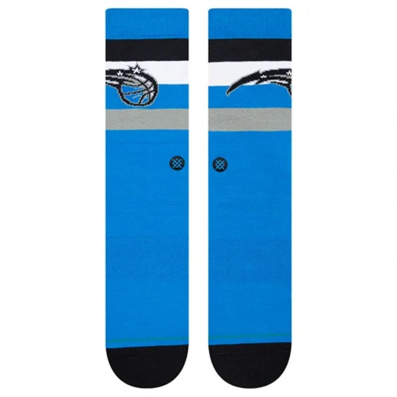 STANCE Chaussettes Homme Coton MAGIC ST CREW Bleu Noir NBA