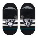 STANCE Invisibles Homme Coton NETS ST NO SHOW Noir blanc NBA