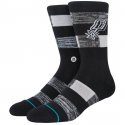 STANCE Chaussettes Homme Coton SPURS CRYPTIC Noir Gris NBA