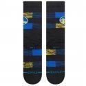 STANCE Chaussettes Homme Coton WARRIORS CRYPTIC Noir Bleu NBA