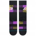 STANCE Chaussettes Homme Coton LAKERS CRYPTIC Noir Violet NBA