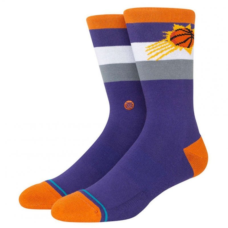 Chaussettes Homme SUNS ST CREW Violet et Orange