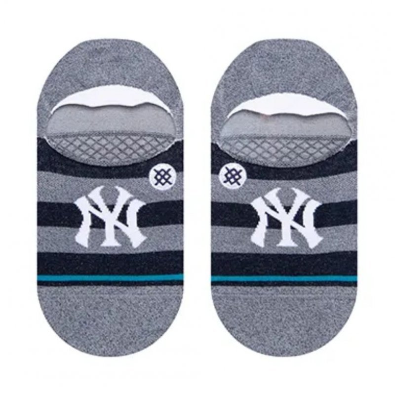 Invisibles Homme YANKEES TWIST NO SHOW Gris et Noir