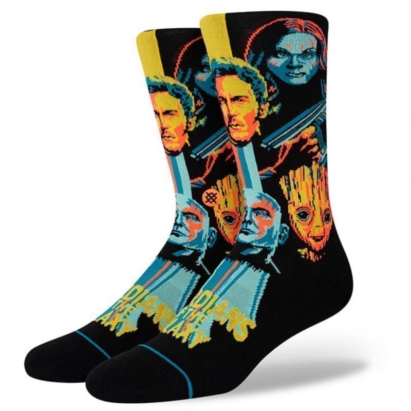 STANCE Chaussettes Homme Coton AWESOME MIX Noir Multicolore MARVEL