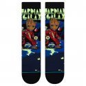 STANCE Chaussettes Homme Coton GROOT JAMS Noir Multicolore MARVEL