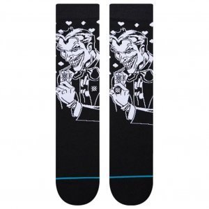 STANCE Chaussettes Homme Coton THE JOKER Noir Blanc DC COMICS