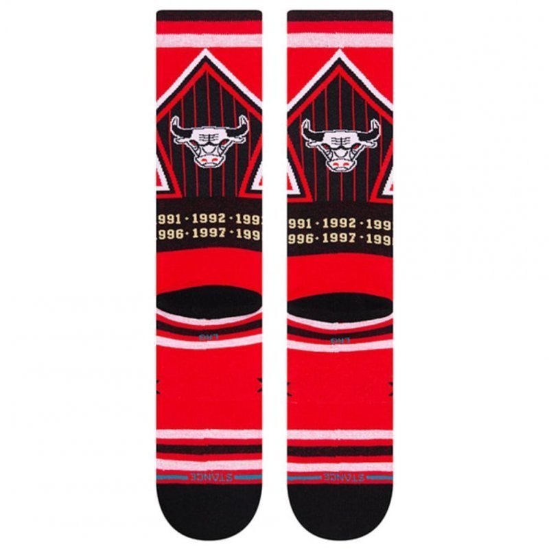 Chaussettes Homme BULLS CE 2022 Rouge et Noir