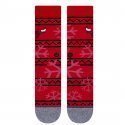 STANCE Chaussettes Homme Coton BULLS FROSTED 2 Rouge Noir NBA