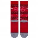 STANCE Chaussettes Homme Coton BULLS FROSTED 2 Rouge Noir NBA