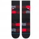 Chaussettes Homme BULLS CRYPTIC Noir et Rouge