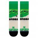 Chaussettes Homme GROGU WEST Vert et Beige