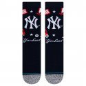 STANCE Chaussettes Homme Coton NY Y LANDMARK Noir Rouge MLB