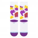 Chaussettes Homme PAINT LEBRON Blanc et Jaune