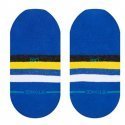 Invisibles Homme WARRIORS ST NO SHOW Bleu et Jaune