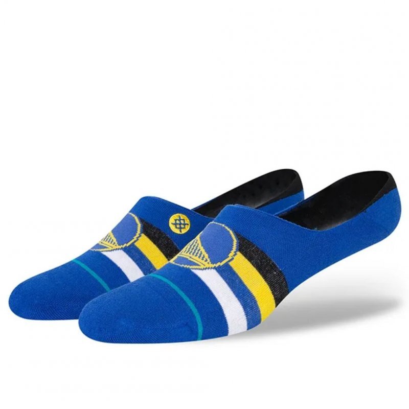 Invisibles Homme WARRIORS ST NO SHOW Bleu et Jaune