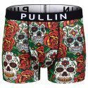 PULL IN Boxer Homme Microfibre MUERTE Rouge Vert