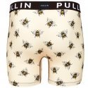 PULL IN Boxer Long Homme Microfibre BZZZ Beige Jaune