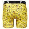 Boxer long Homme DUCKBOY Jaune et Noir