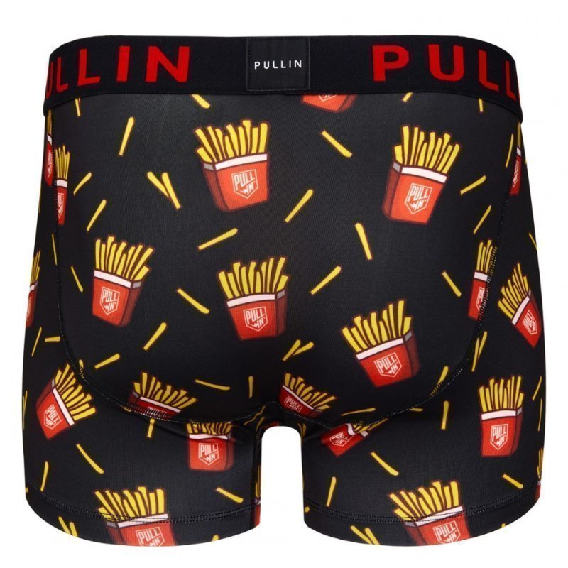 Boxer Homme FRY Noir et Rouge