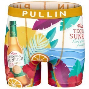 PULL IN Boxer Long Homme Microfibre TEQUILASUNRISE Multicolore