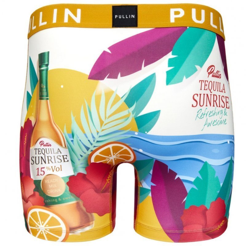 Boxer long Homme TEQUILASUNRISE Multicolore et Jaune
