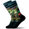 Chaussettes Homme GONEFISHING Bleu et Vert