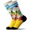 Chaussettes Homme TEQUILASUNRISE Multicolore et Jaune