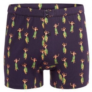 Caleçon Homme VAHINE Noir et Vert