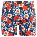 Caleçon Homme REDBISCUS Bleu et Rouge
