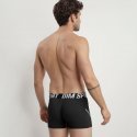 DIM Lot de 3 Boxers Homme Coton STRETCHSPORT Noir