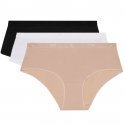 LOT DE 3 Boxer Sous-vêtements Femme ECODIM Noir et Blanc