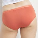 DIM 5 Boxers Femme Coton POCKETS Blanc Beige Auberg Terre Noir