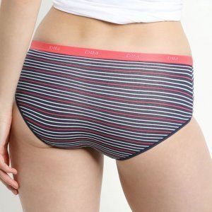 DIM Boxer Donna Set Da 6 Pockets Cotone - Ecodim Morbido, Cintura Invisibile, Finiture Piatte, Multicolore, Taglia L