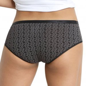 DIM Lot de 3 Boxers Femme Coton POCKETS STRETCH Logo Noir