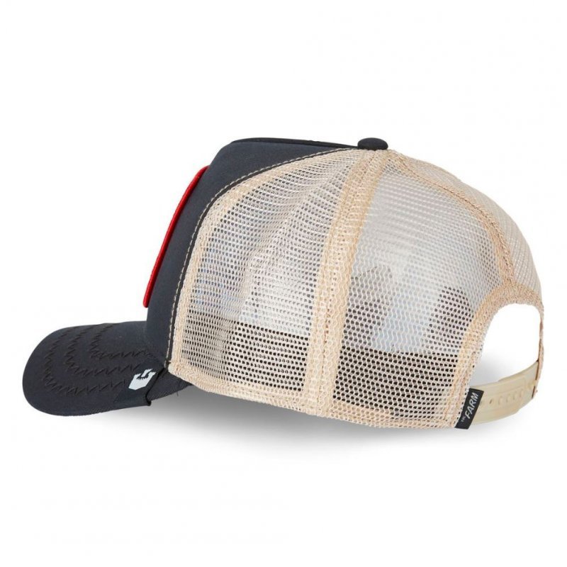 GOORIN BROS Casquette Homme Coton COCK Noir Beige