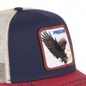 GOORIN BROS Casquette Homme Coton EAGLE Bleu Blanc Rouge