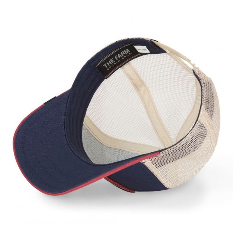 GOORIN BROS Casquette Homme Coton EAGLE Bleu Blanc Rouge