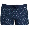 ATHENA Boxer Bain Moulant Homme WAVES Bleu Marine